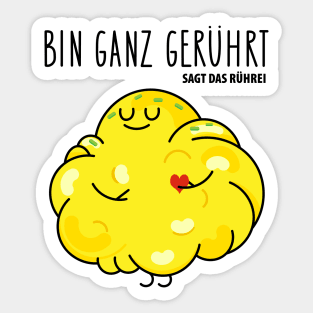 Egg, scrambled eggs sensitive Sticker